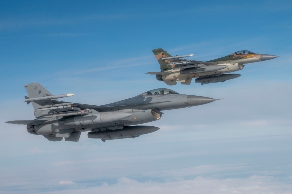 133rd ARS refuels F-35s, F-22s, and F-16s for Red Flag-Alaska 23-3