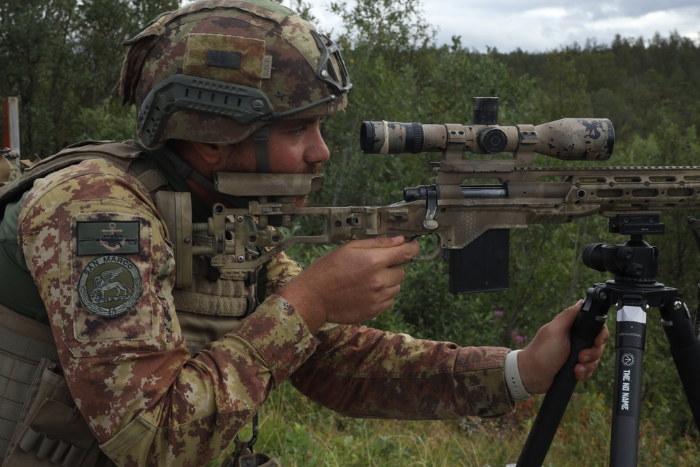 Sniper teams integrate during unknown distance training