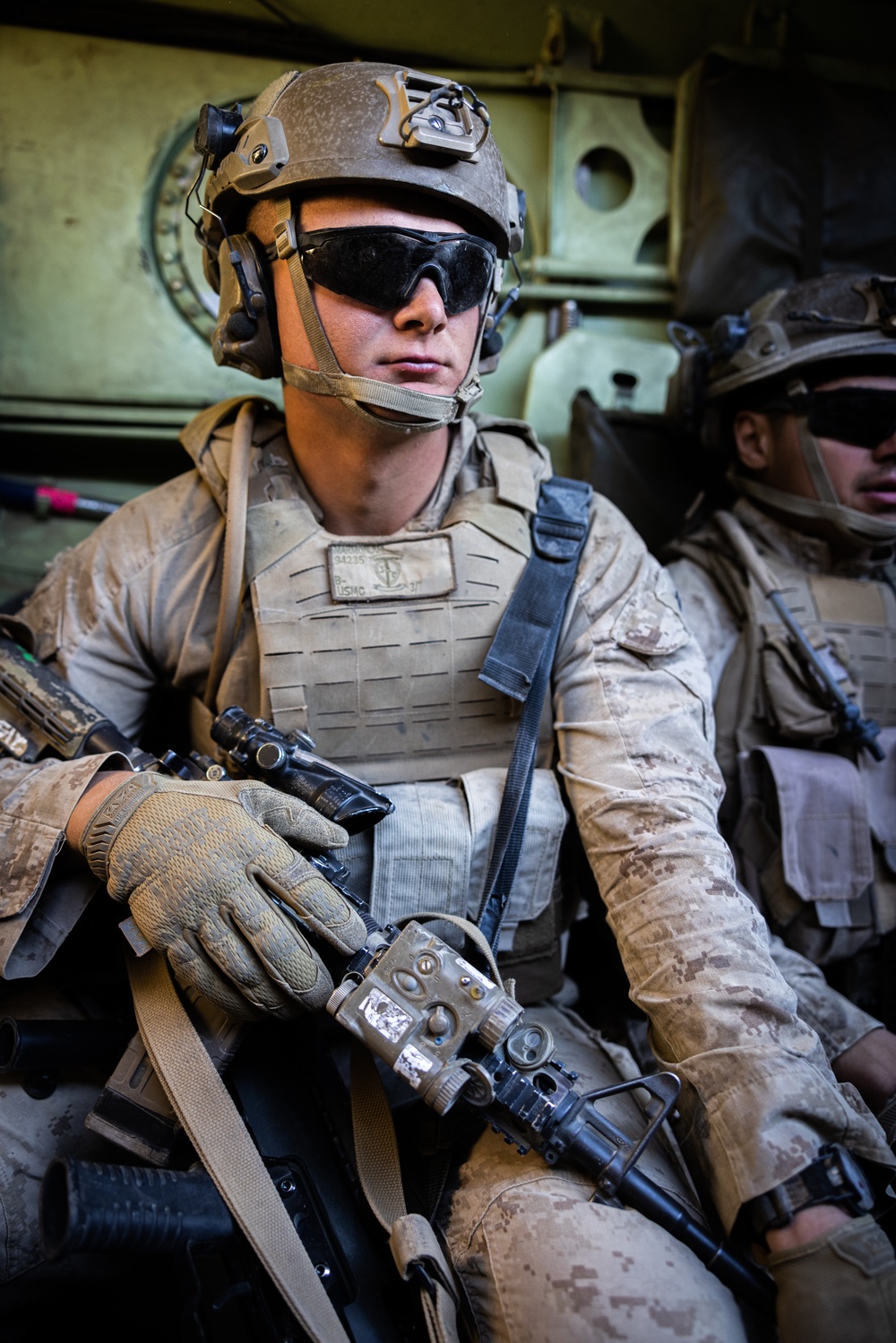 Marines with 3/7, 3rd AAB conduct platoon based urban attacks during AFX 5-23