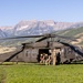 Soldiers with the 19th Special Forces Group (Airborne) parachute into Deer Creek Reservoir near Heber City, Utah