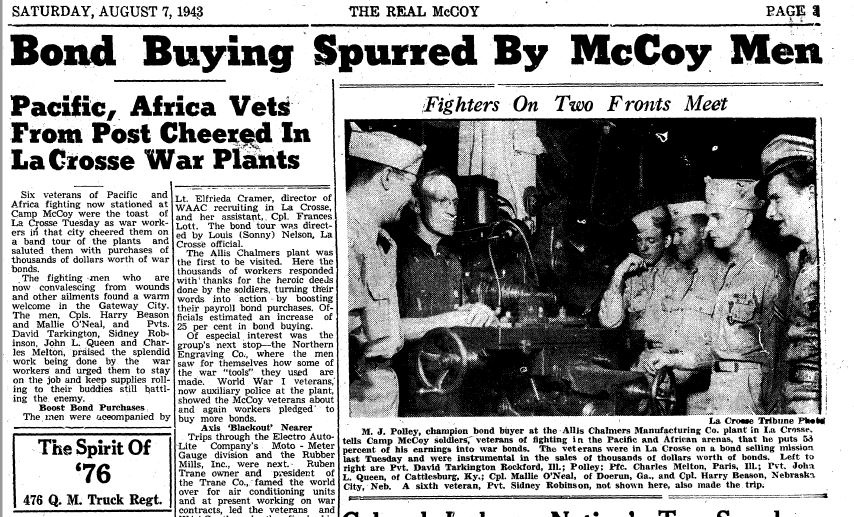 This Month in Fort McCoy History — August