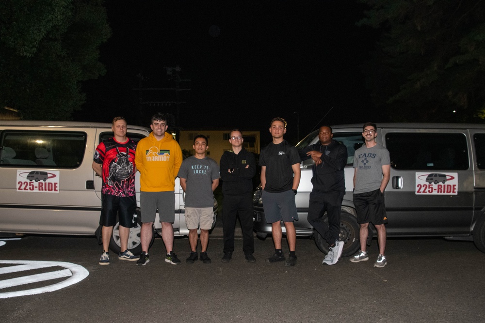Yokota 225-RIDE volunteers work to prevent DUIs