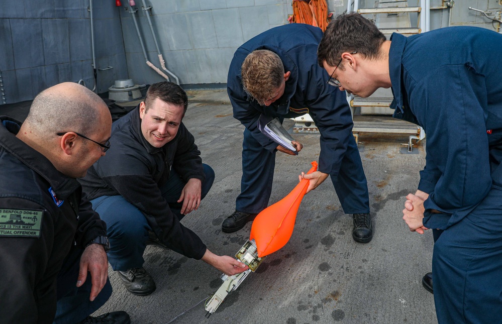 USS Benfold Conducts Routine Operations