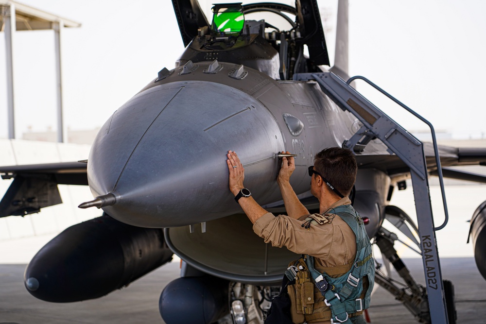 125th EFS prepares for flight during Operation Agile Spartan