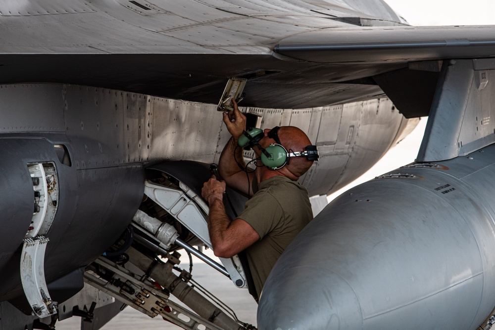 125th EFS prepares for flight during Operation Agile Spartan