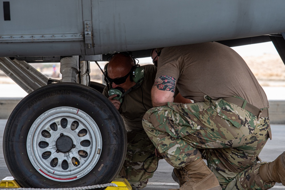 125th EFS prepares for flight during Operation Agile Spartan