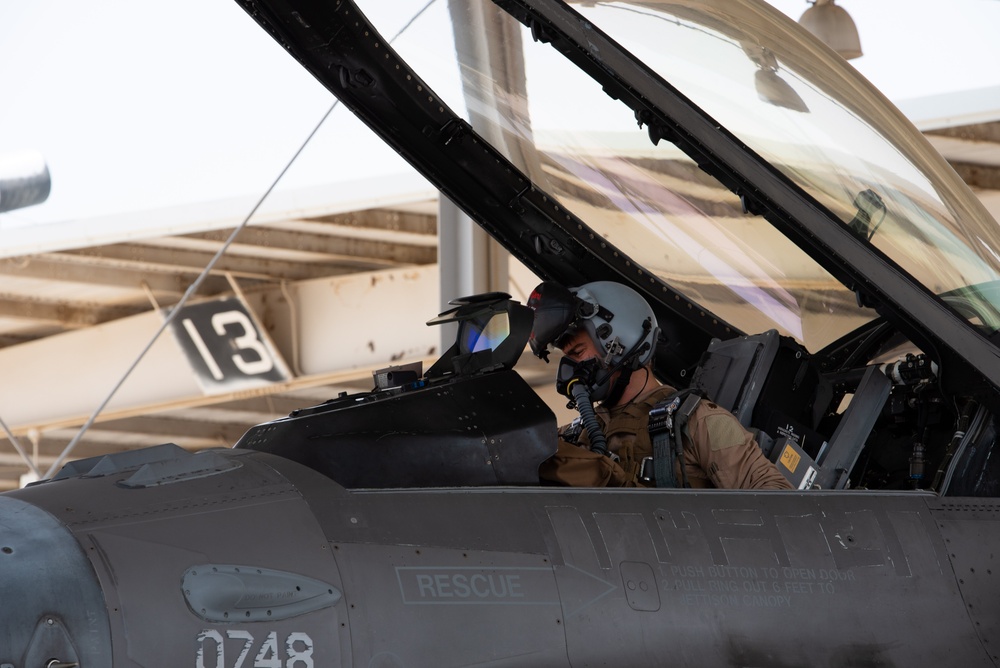 125th EFS prepares for flight during Operation Agile Spartan