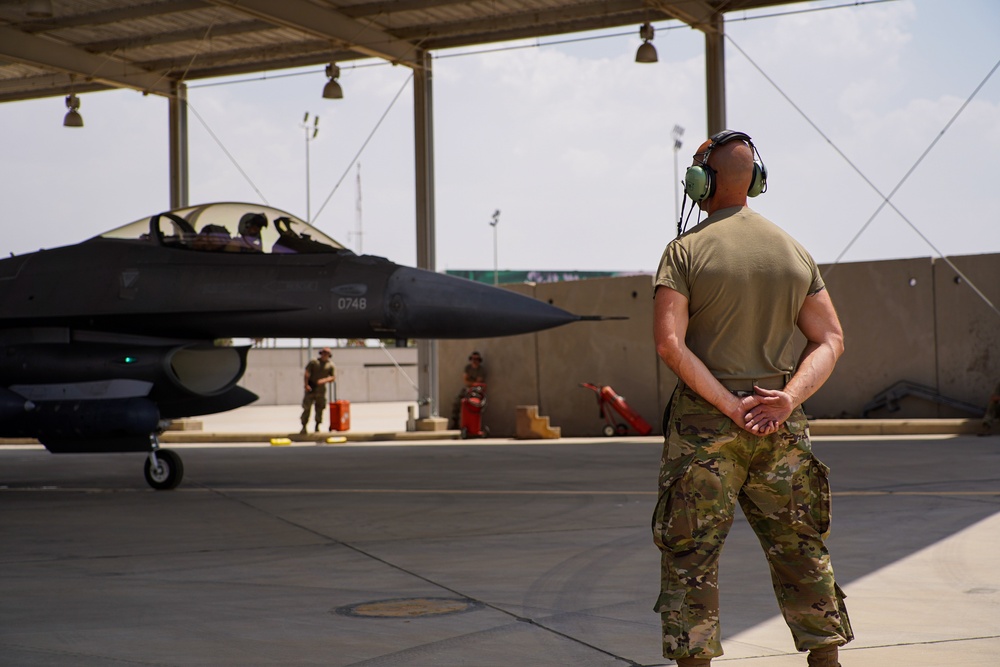 125th EFS prepares for flight during Operation Agile Spartan