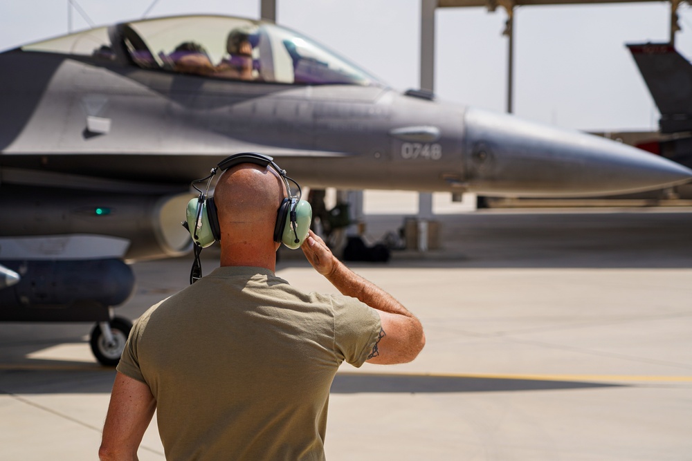 125th EFS prepares for flight during Operation Agile Spartan