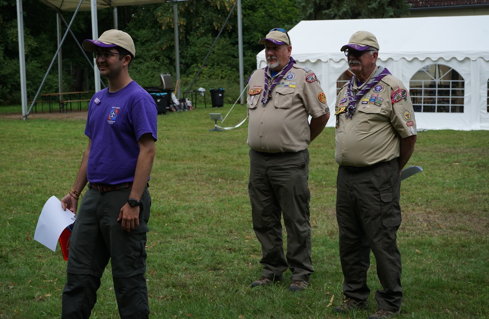 Boy Scouts from all over Europe and Africa travel to Ansbach’s Frankenkaserne for NYLT