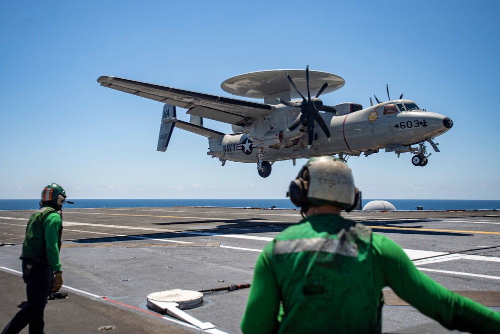 Nimitz Conducts Flight Deck Operations