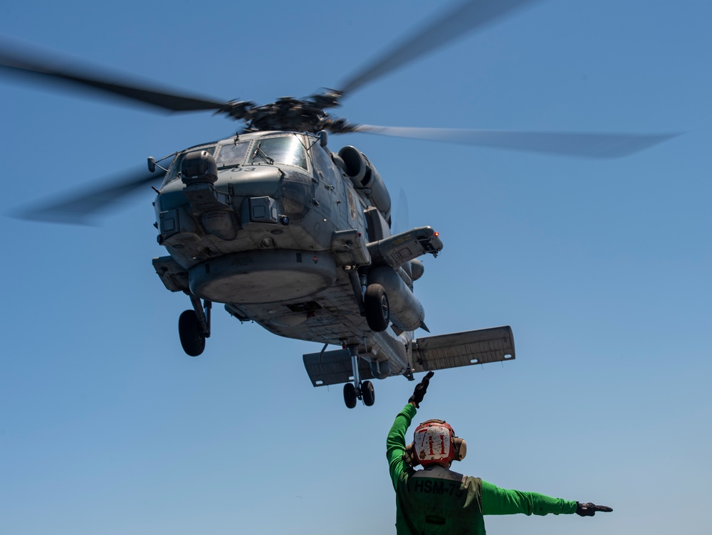 Nimitz Conducts Flight Operations