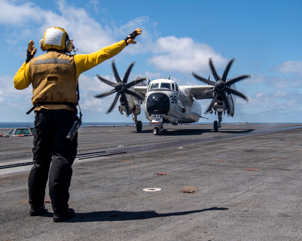 Nimitz Conducts Flight Operations