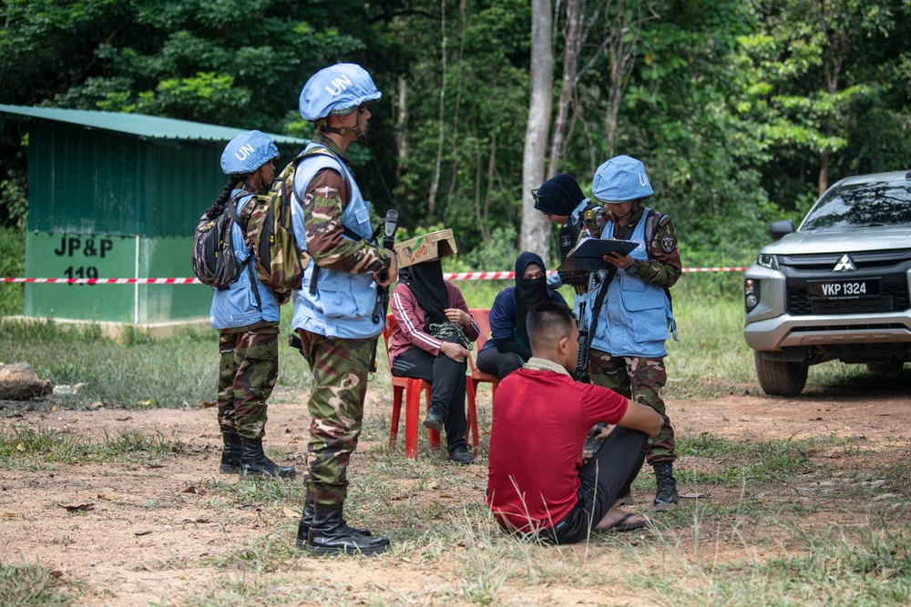 Keris Aman 23 | Bangladesh Conducts Cordon and Search Training