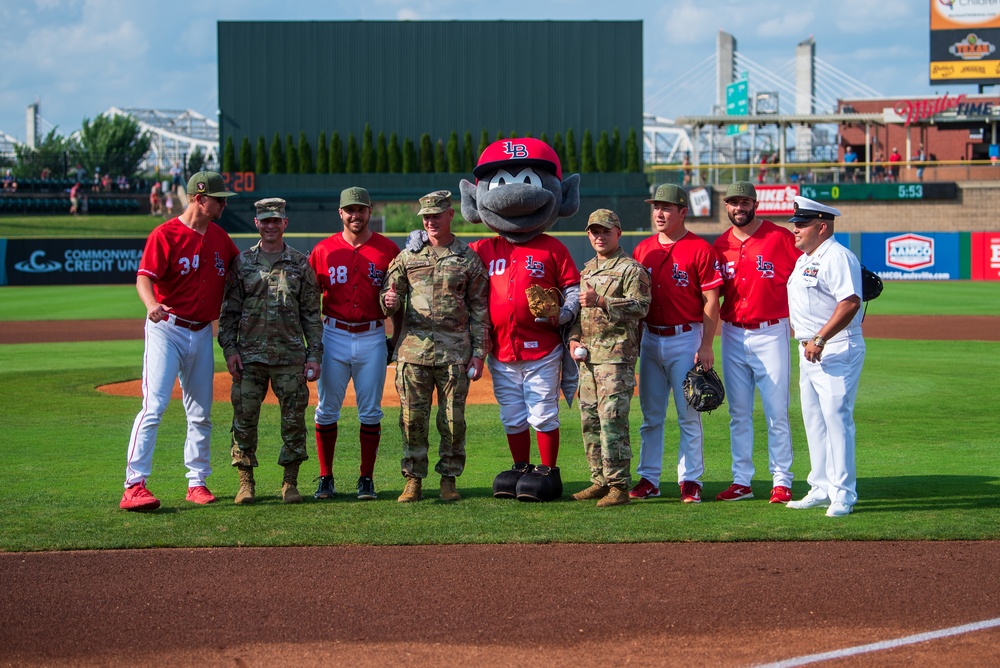 DVIDS - Images - Kentucky Air Guard participates in Louisville Bats  Military Appreciation Night [Image 4 of 4]