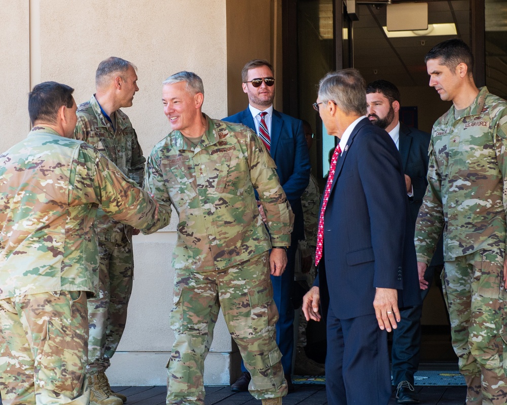CSO visits Texas Air National Guardsmen