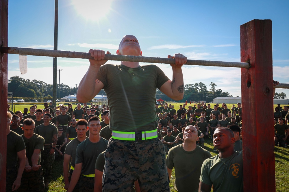 Logistics Marines compete in First Annual Commander's Cup