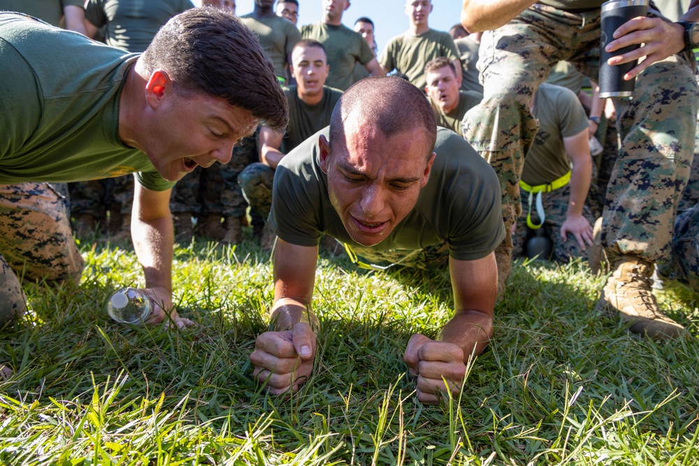 Logistics Marines compete in First Annual Commander's Cup