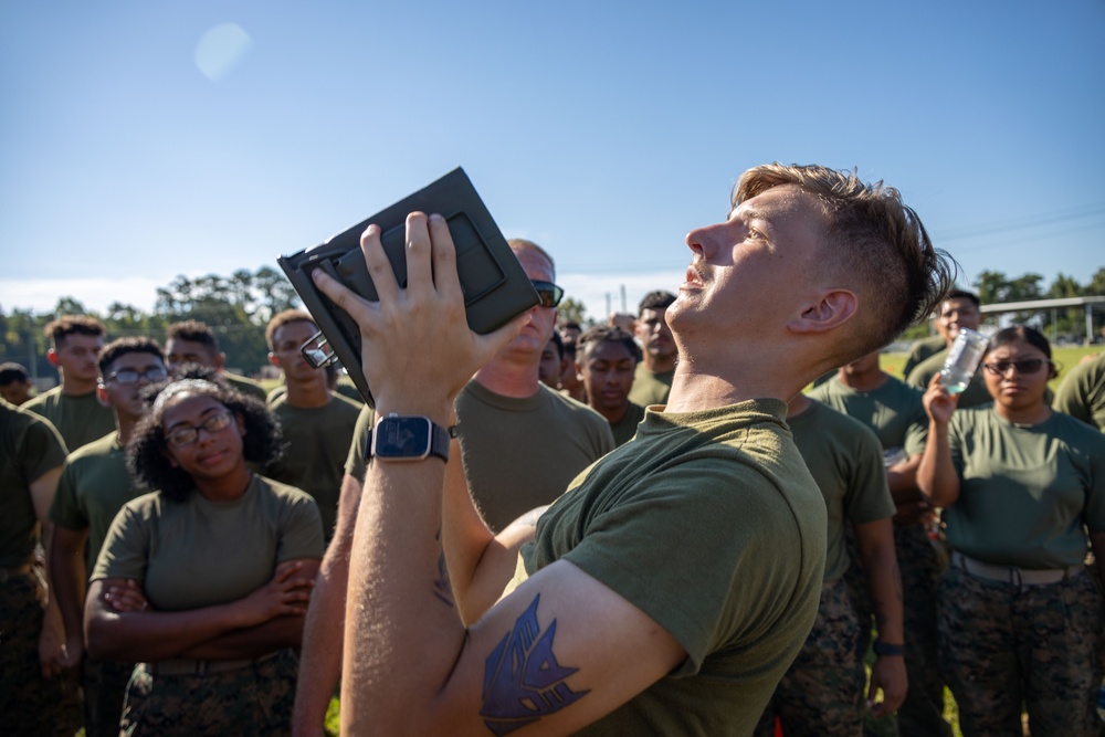 Logistics Marines compete in First Annual Commander's Cup