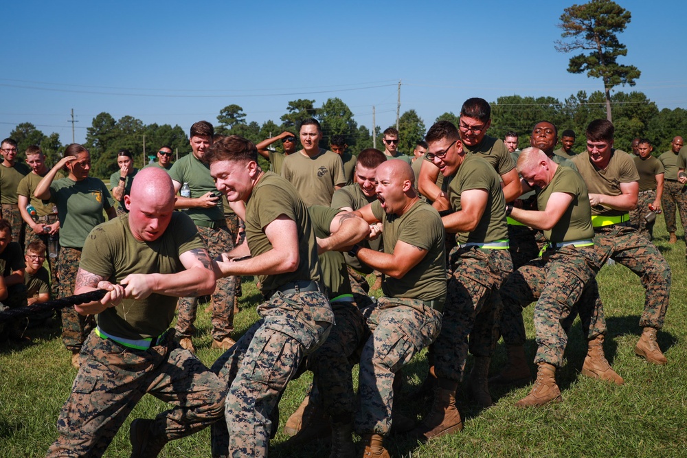 Logistics Marines compete in First Annual Commander's Cup