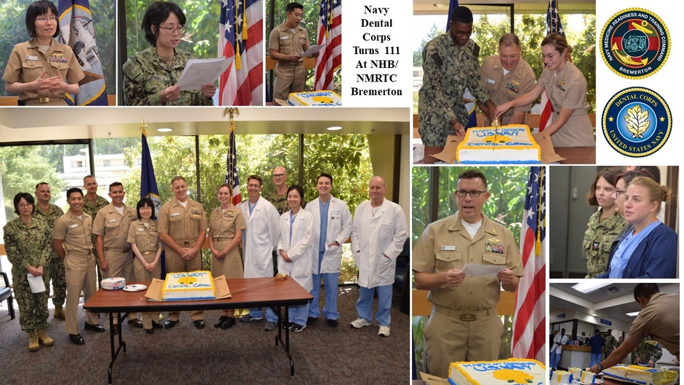 Navy Dental Corps Turns 111 at NHB/NMRTC Bremerton