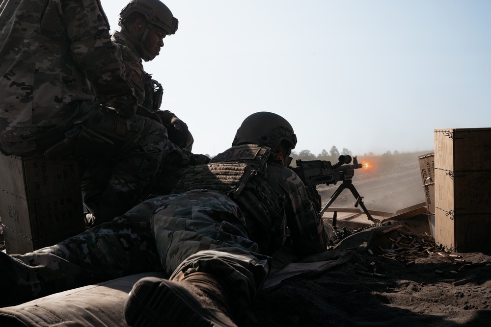 169th SFS Heavy Weapons Qualification