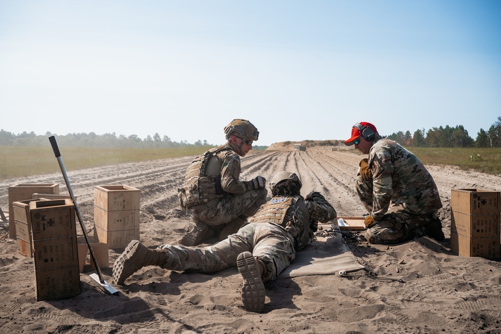 169th SFS Heavy Weapons Qualification