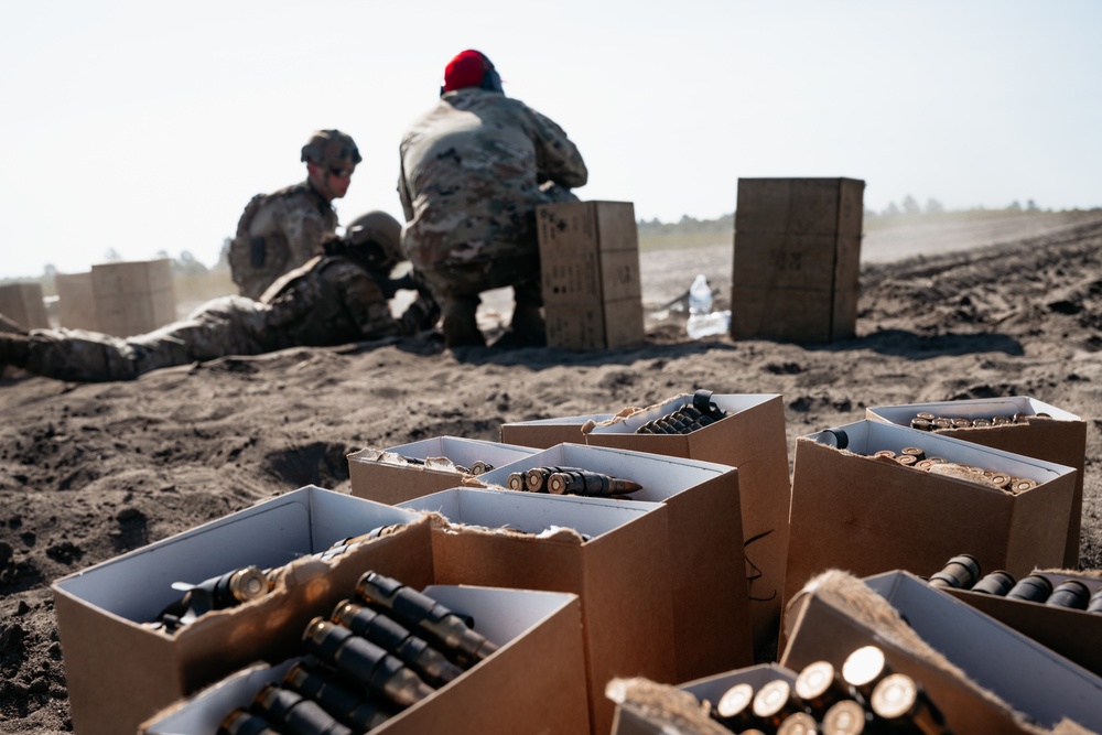 169th SFS Heavy Weapons Qualification