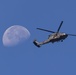 Soldiers with the 19th Special Forces Group (Airborne) parachute into Deer Creek Reservoir near Heber City, Utah