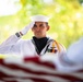 Military Funeral Honors Are Conducted for U.S. Navy Hospital Corpsman Petty Officer 3rd Class Ernest August Barchers, Jr. in Columbarium Court 11