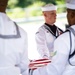 Military Funeral Honors Are Conducted for U.S. Navy Hospital Corpsman Petty Officer 3rd Class Ernest August Barchers, Jr. in Columbarium Court 11