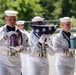 Military Funeral Honors Are Conducted for U.S. Navy Hospital Corpsman Petty Officer 3rd Class Ernest August Barchers, Jr. in Columbarium Court 11