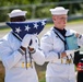 Military Funeral Honors Are Conducted for U.S. Navy Hospital Corpsman Petty Officer 3rd Class Ernest August Barchers, Jr. in Columbarium Court 11