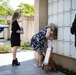 Military Funeral Honors Are Conducted for U.S. Navy Hospital Corpsman Petty Officer 3rd Class Ernest August Barchers, Jr. in Columbarium Court 11