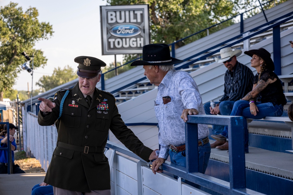 Military Appreciation Day of the 2023 Wyoming State Fair