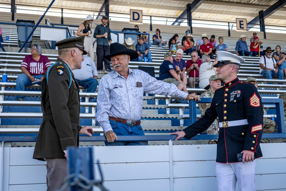 Military Appreciation Day of the 2023 Wyoming State Fair