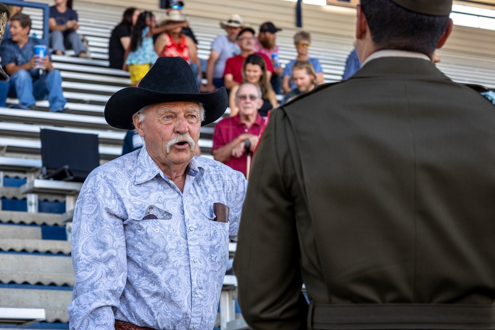 Military Appreciation Day of the 2023 Wyoming State Fair