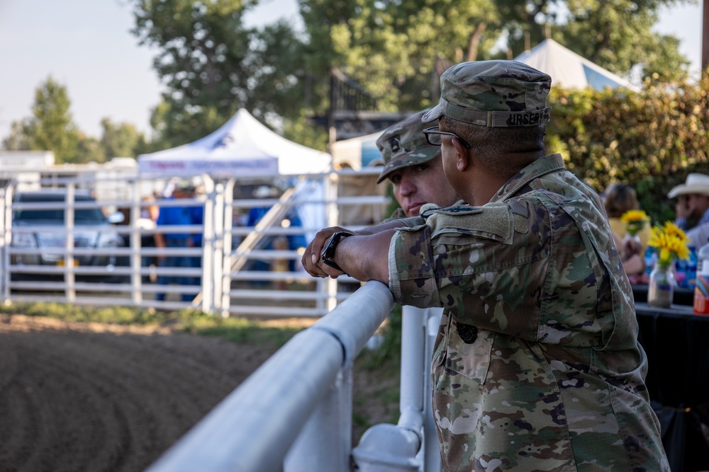 Military Appreciation Day of the 2023 Wyoming State Fair