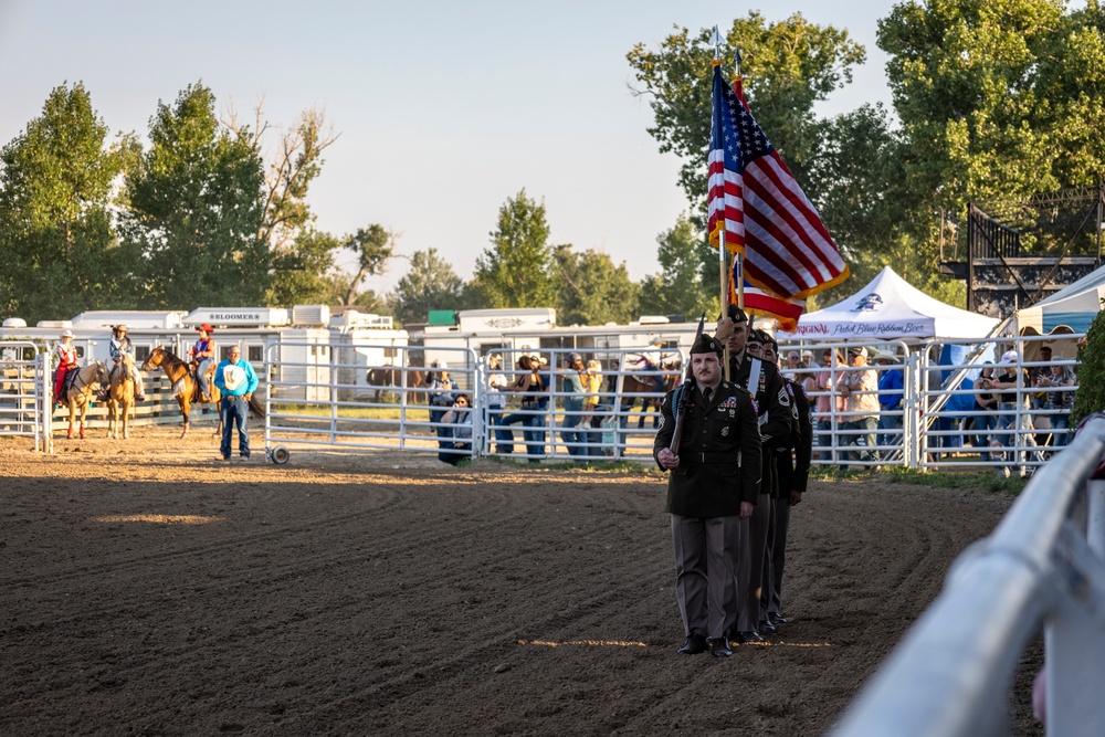 Military Appreciation Day of the 2023 Wyoming State Fair