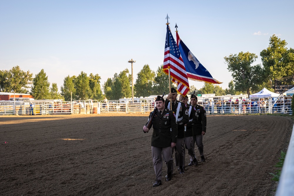DVIDS - Images - Military Appreciation Day of the 2023 Wyoming State Fair  [Image 7 of 37]