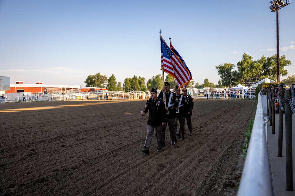 Military Appreciation Day of the 2023 Wyoming State Fair