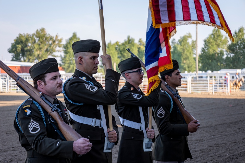 Military Appreciation Day of the 2023 Wyoming State Fair