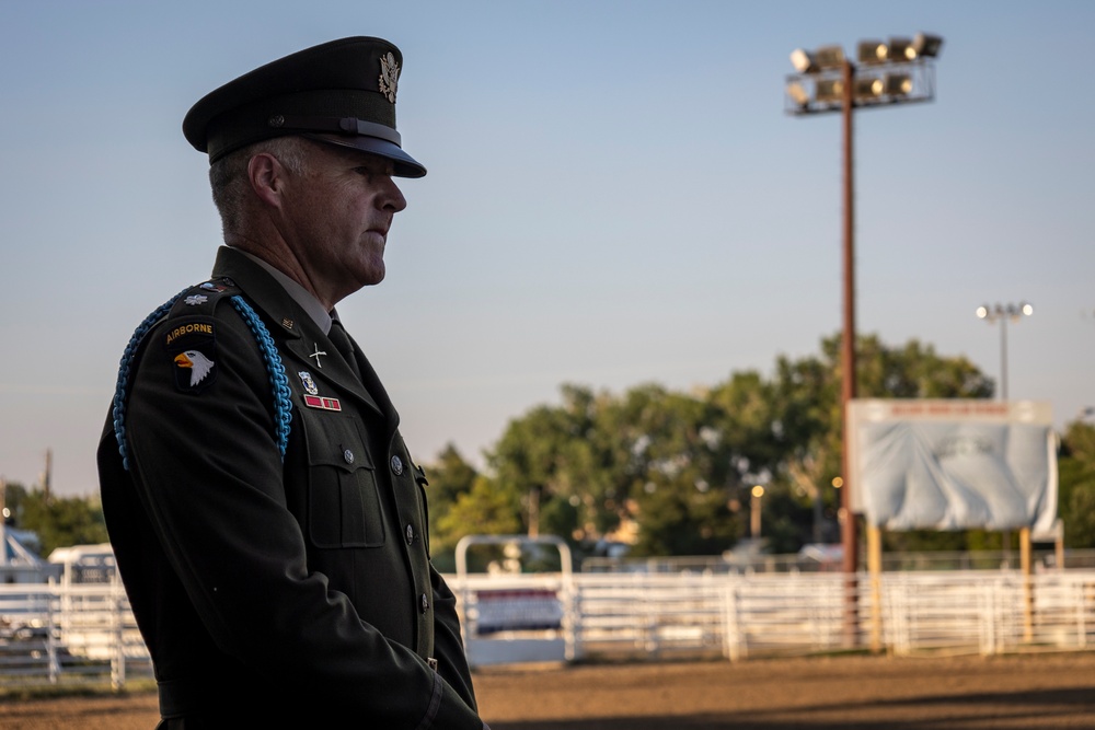 Military Appreciation Day of the 2023 Wyoming State Fair