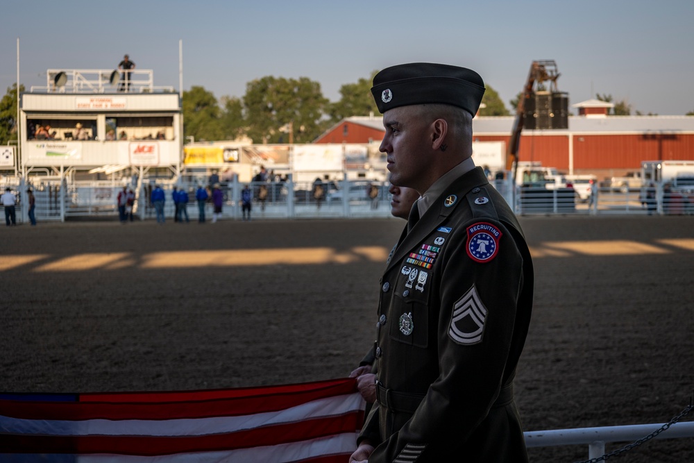 Military Appreciation Day of the 2023 Wyoming State Fair