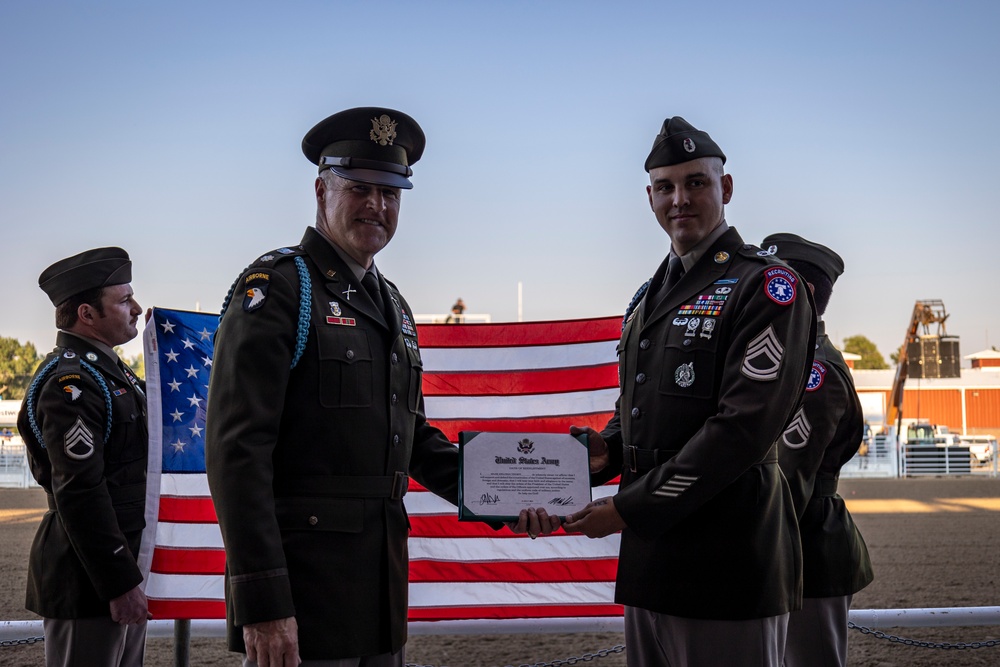 Military Appreciation Day of the 2023 Wyoming State Fair