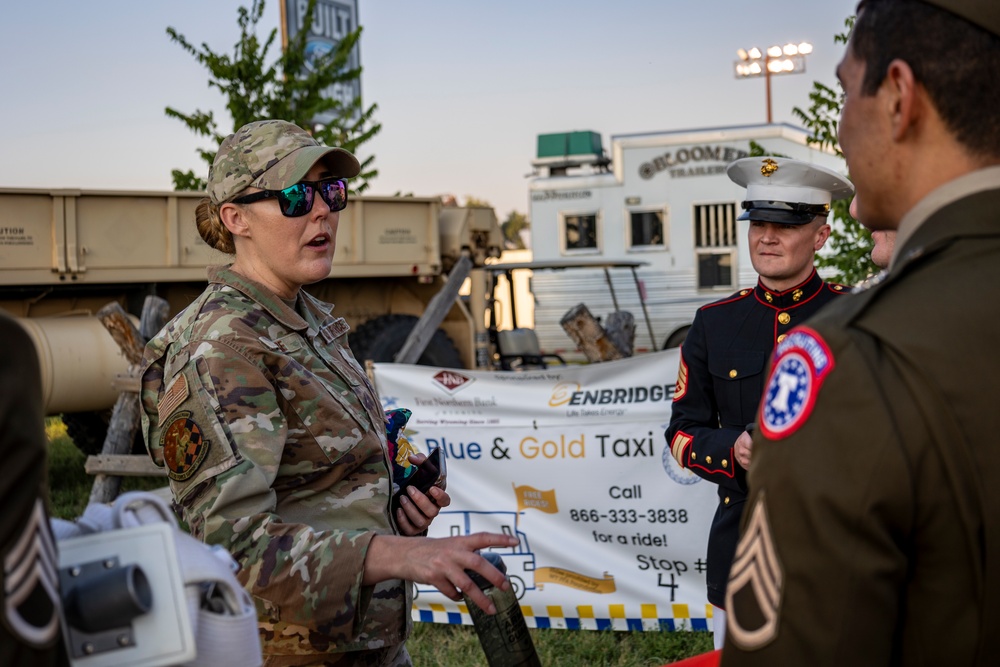 Military Appreciation Day of the 2023 Wyoming State Fair