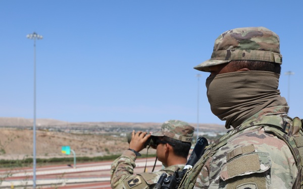 Florida National Guard Soldier assists with Operation Lone Star