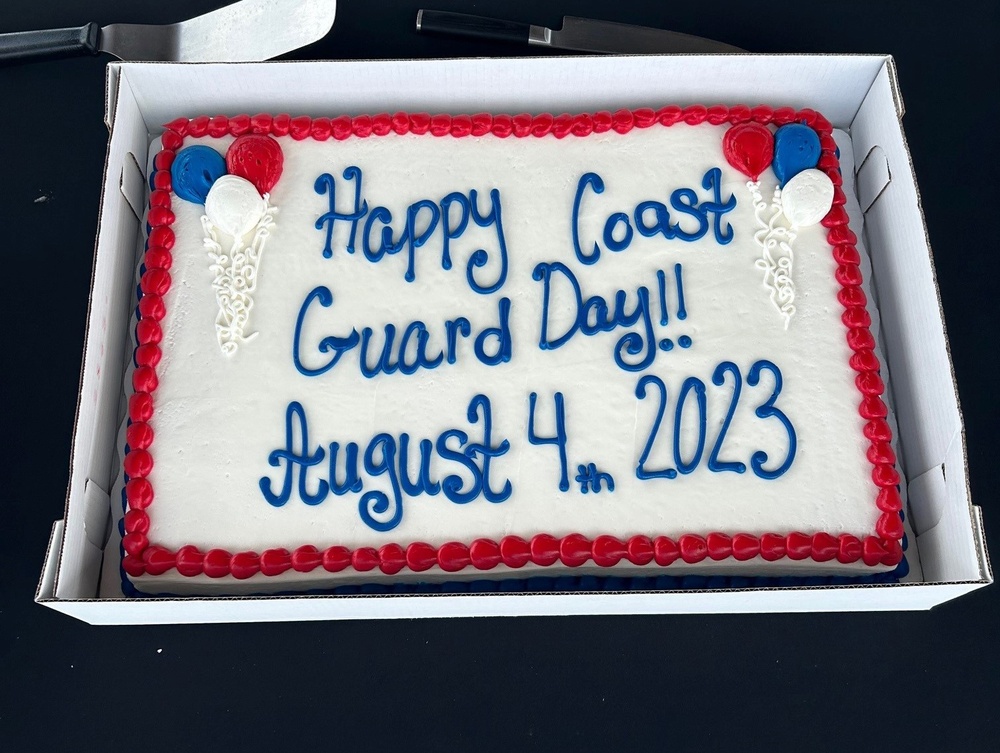 Coast Guard birthday celebration in Texas City, Texas