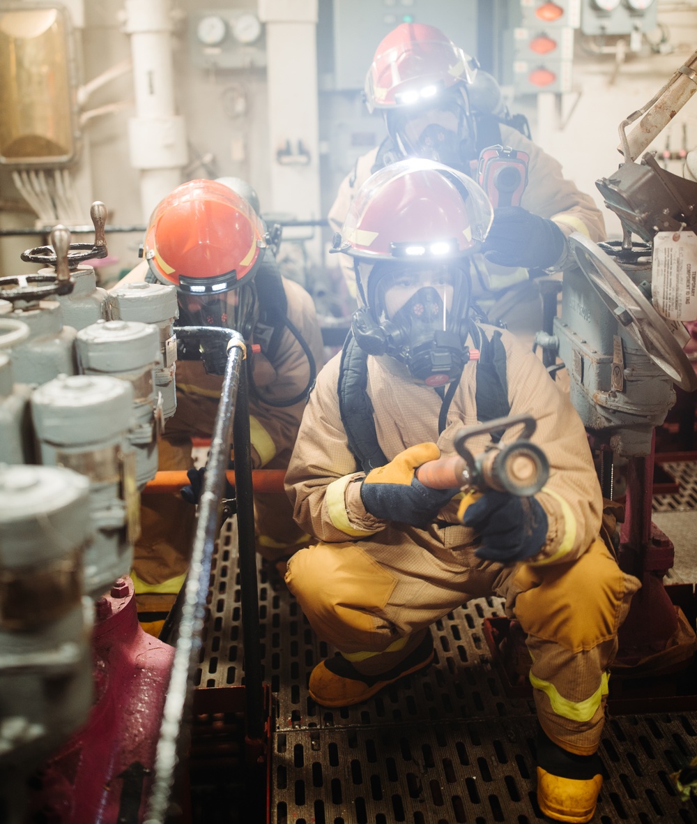 General Quarters Drill USS George Washington