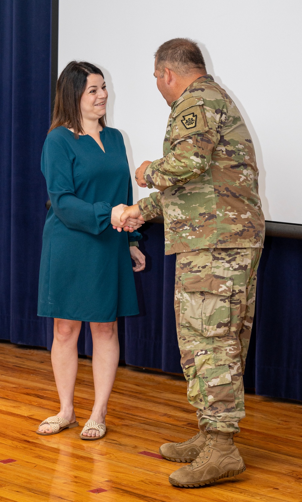 171st Guardsmen Awarded by Pa. Senior Enlisted Leader for Performance During Iron Keystone